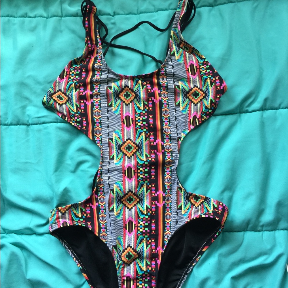 One piece bikini